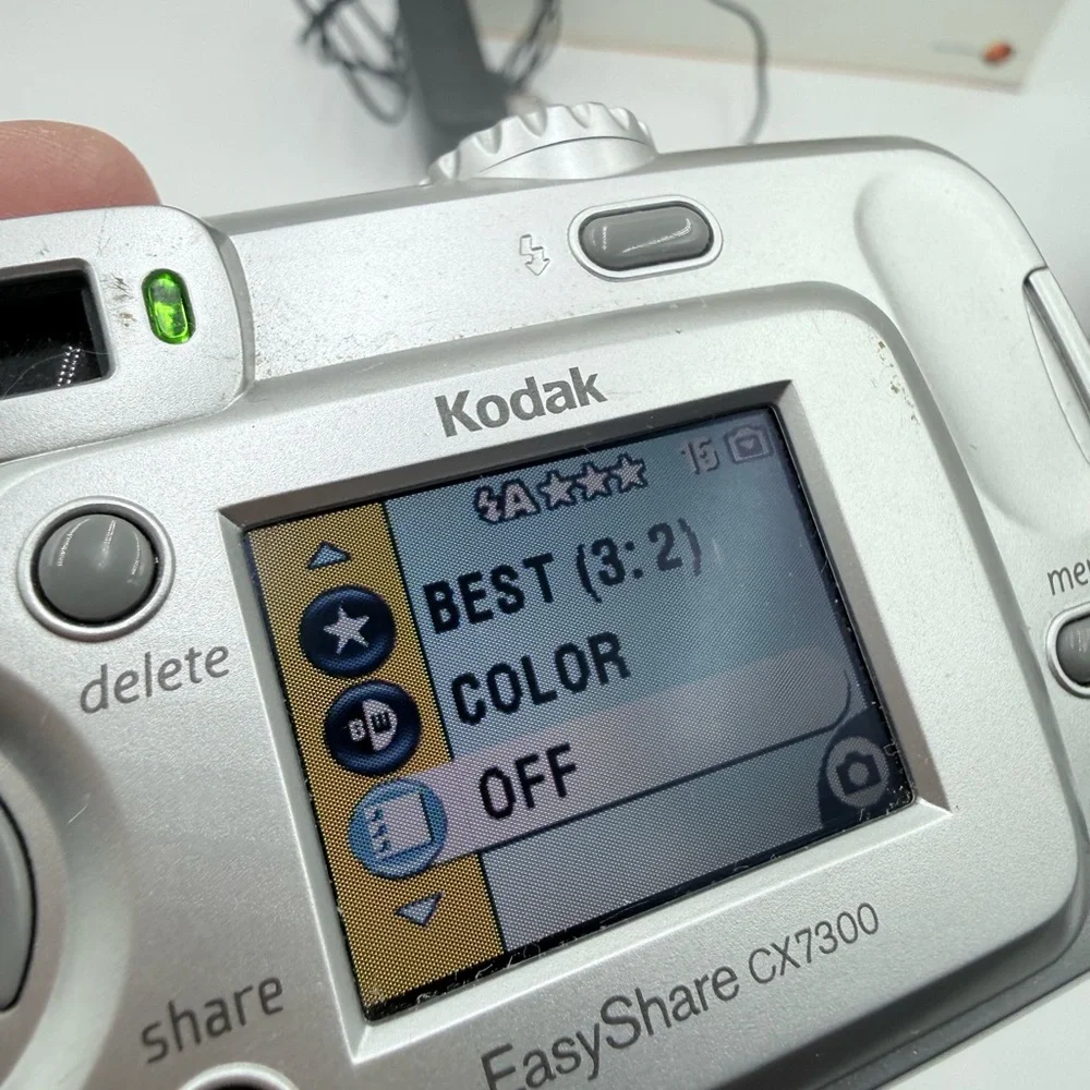 Kodak EasyShare CX7300 Digital Camera + Printer Dock Bundle READ